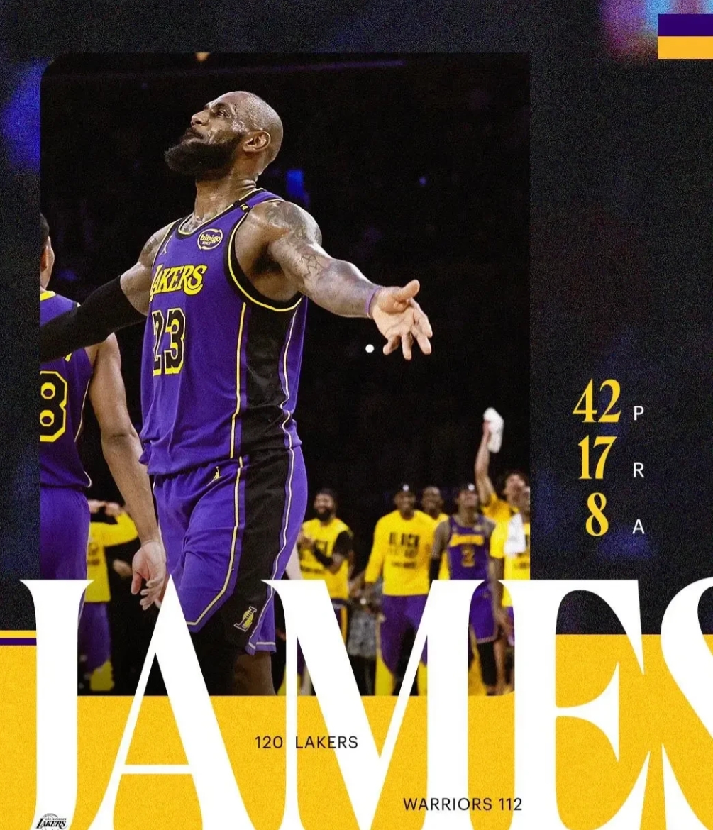 詹姆斯掌控比赛带队全胜，湖人表现出色赢得胜利