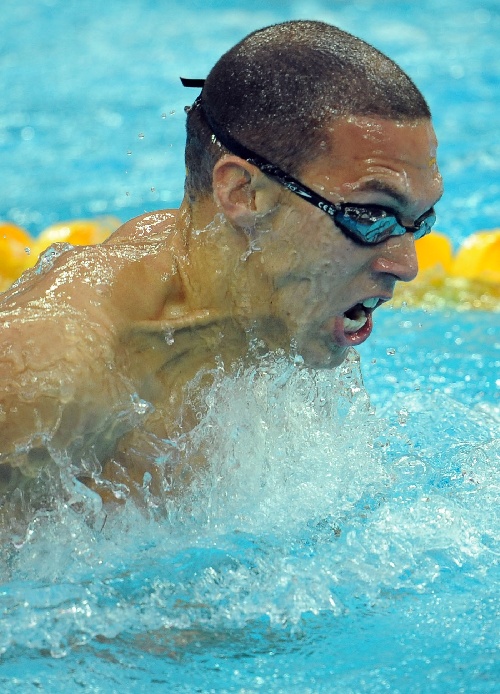 美国大将获得男子游泳比赛铜牌 美国大将获得男子游泳比赛铜牌